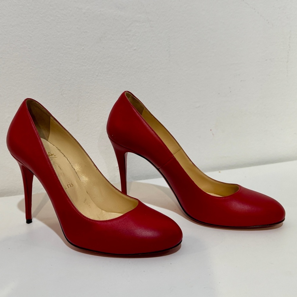 Christian Louboutin Simple Pump 100 - RED - EXCELLENT Condition!